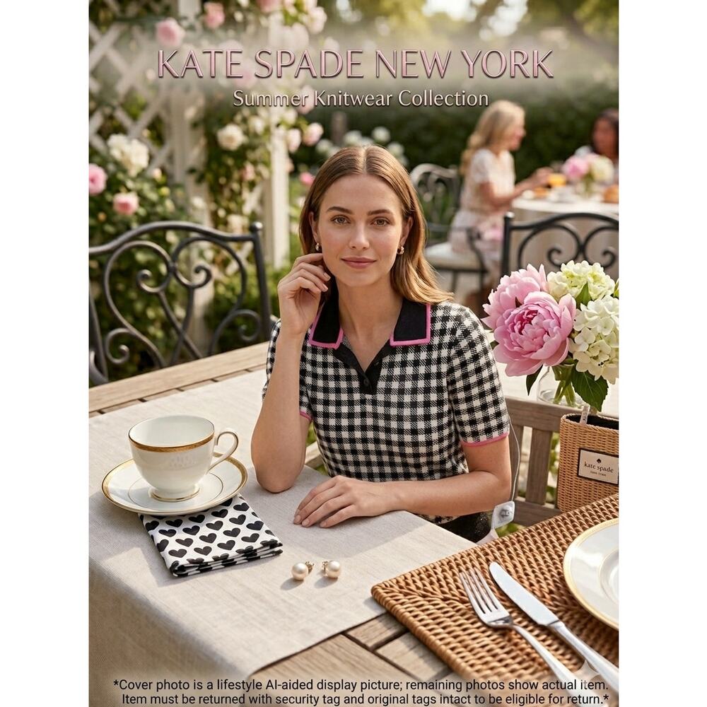 Kate Spade New York Summer Polo Sweater